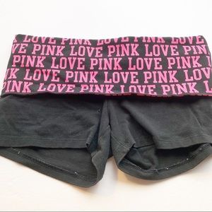 VS Pink l Roll Down Cotton Shorts